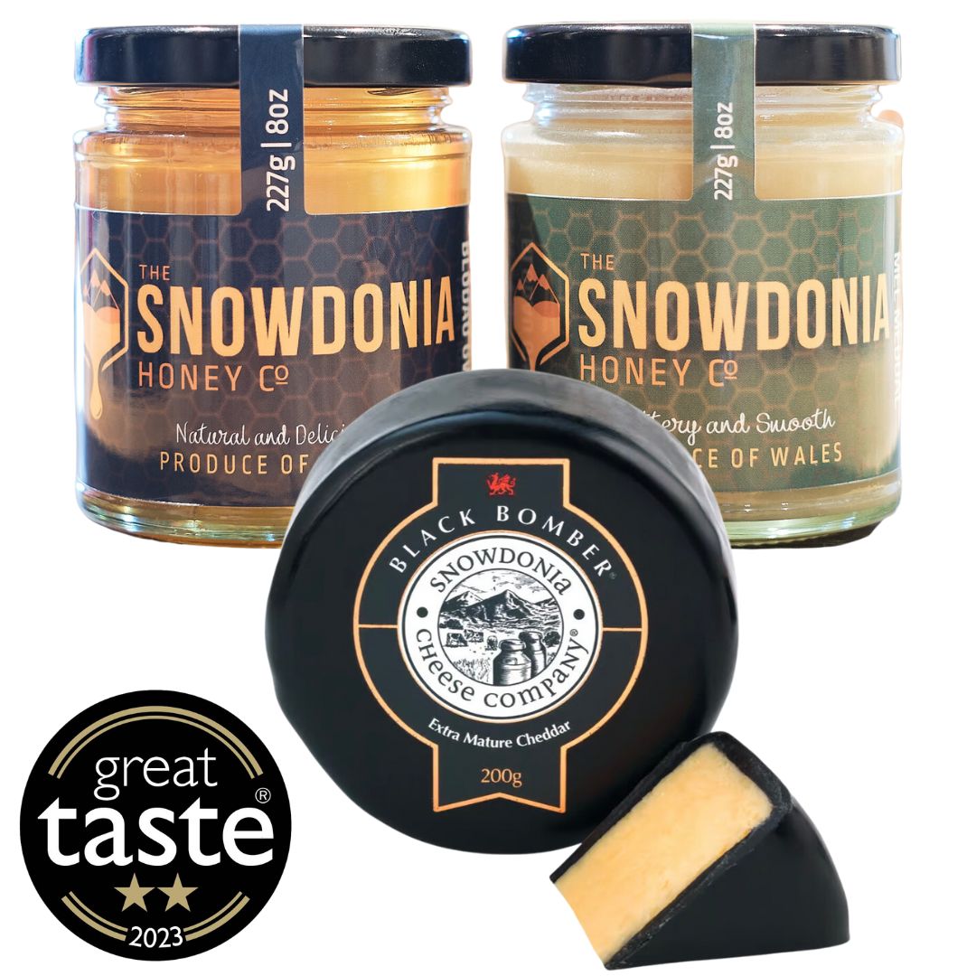 Snowdonia Cheese and Snowdonia Honey Pairing