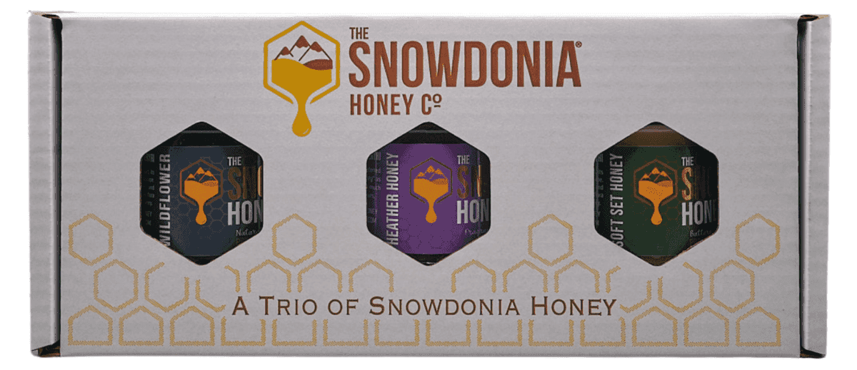 Luxury Welsh Honey Hampers Wildflower | PURE HEATHER | Soft Set - The Snowdonia Honey Co. - The Snowdonia Honey Co.