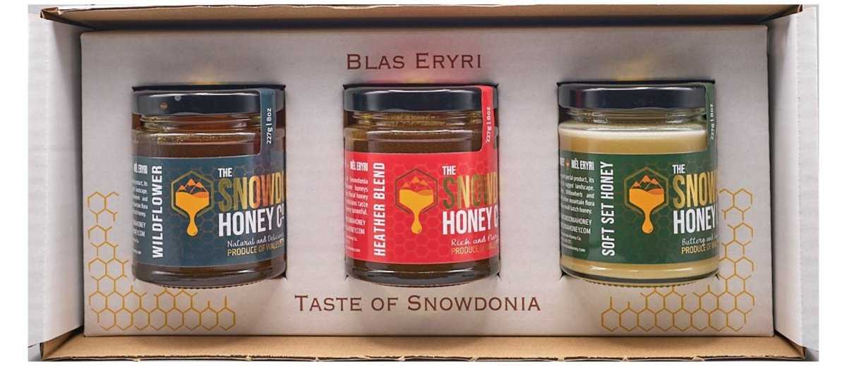 Luxury Welsh Honey Hampers Wildflower | HEATHER BLEND | Soft Set - The Snowdonia Honey Co. - The Snowdonia Honey Co.
