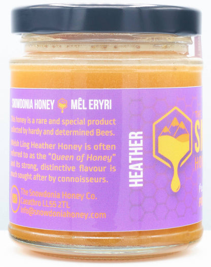 Snowdonia Heather Welsh Honey 227g - The Snowdonia Honey Co.
