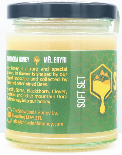 Snowdonia Wildflower Soft Set Welsh Honey 227g | Great Taste Award Winner - The Snowdonia Honey Co.