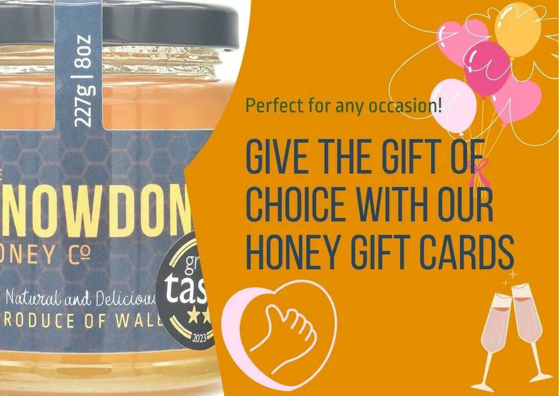Honey Gift Cards Snowdonia Gifts Card The Gift of Choice
